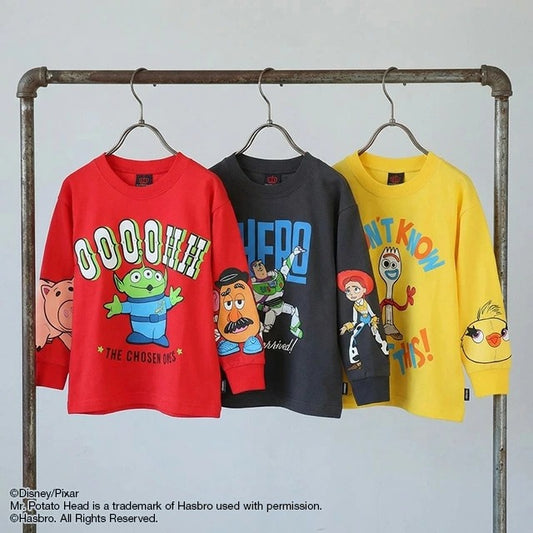 Japanese BDL x Disney parent-child print tops (80-150cm) for boys and girls (summer TOPS)