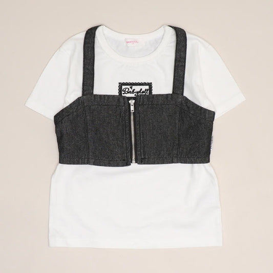 Japanese BDL x Disney parent-child print tops (80-150cm) for boys and girls (summer TOPS)