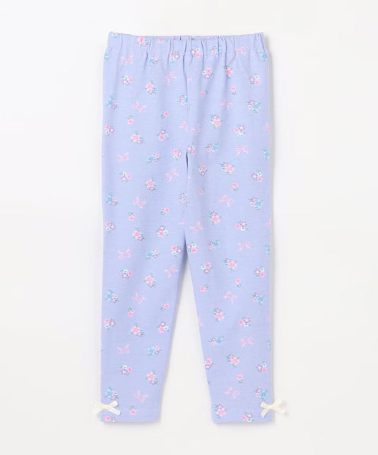 日本童裝 aF#a325 印花打底褲 90-140cm 女童款 夏季 PANTS