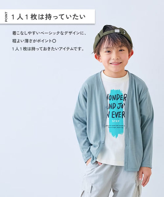 日本童裝 dev!rock 防UV 薄外套 100-160cm 男童款/女童款 夏季 OUTERWEAR