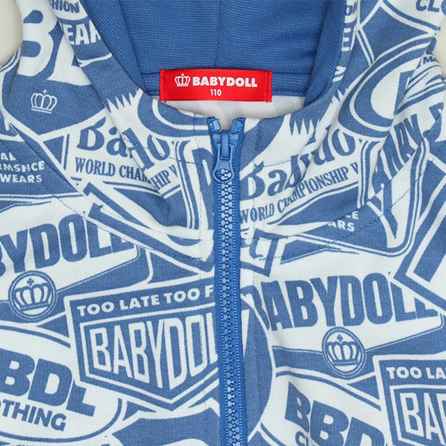 Japanese BDL x Disney parent-child print tops (80-150cm) for boys and girls (summer TOPS)