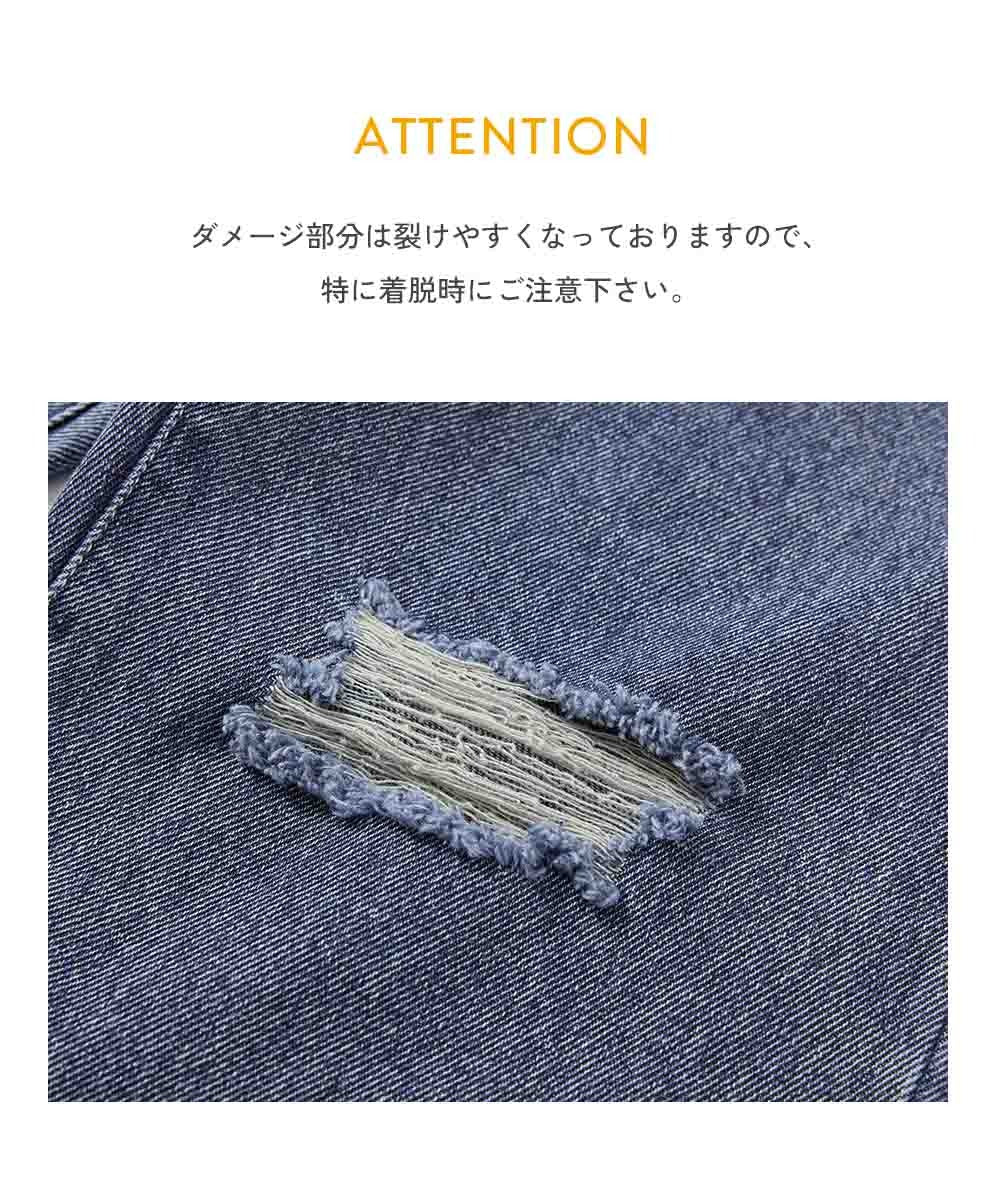 日本童裝 dev!rock 做舊直筒牛仔褲 100-160cm 男童款/女童款 PANTS 春季