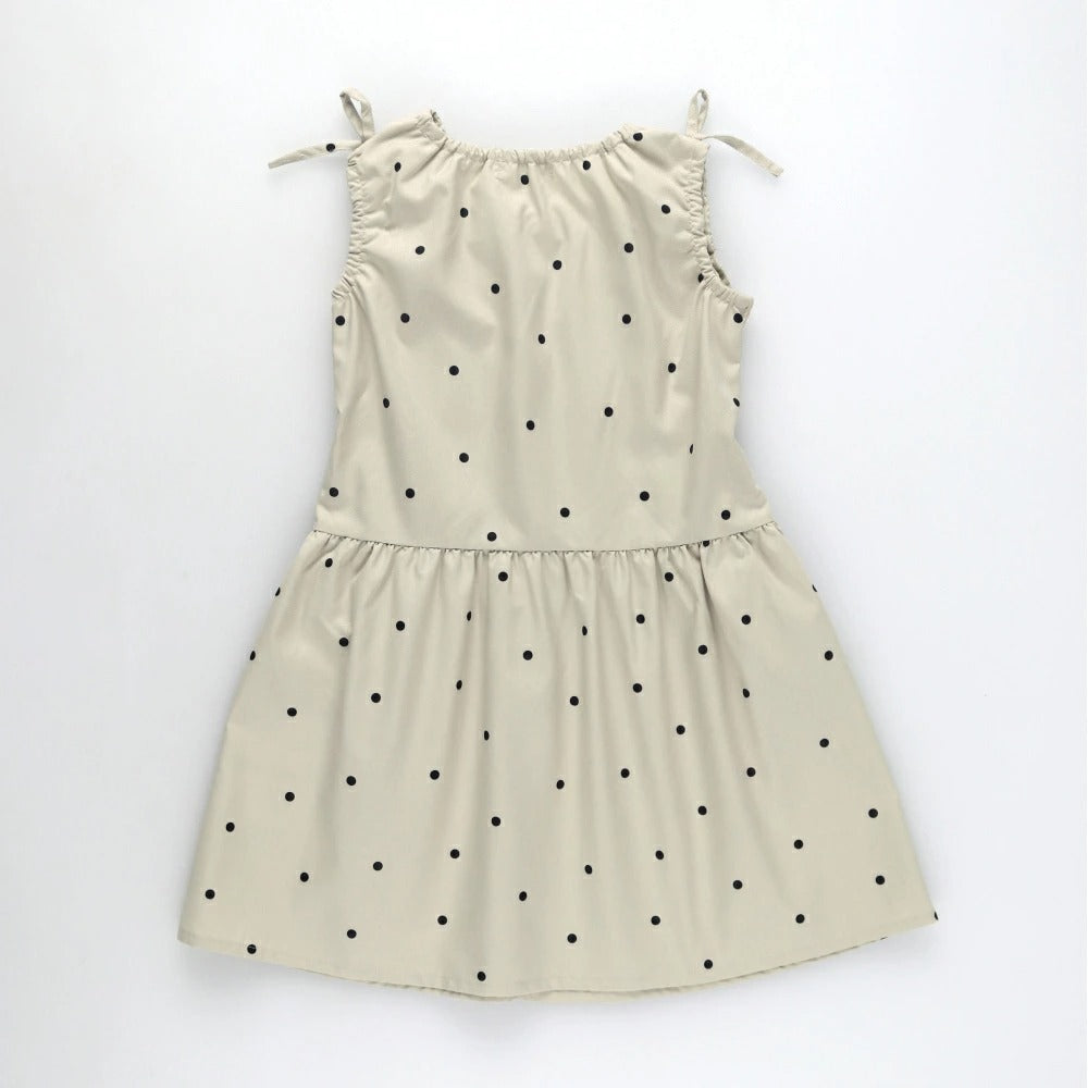 日本童裝 Branshes 接觸冷感 皺褶連身裙 80-150cm 女童款 夏季 DRESSES