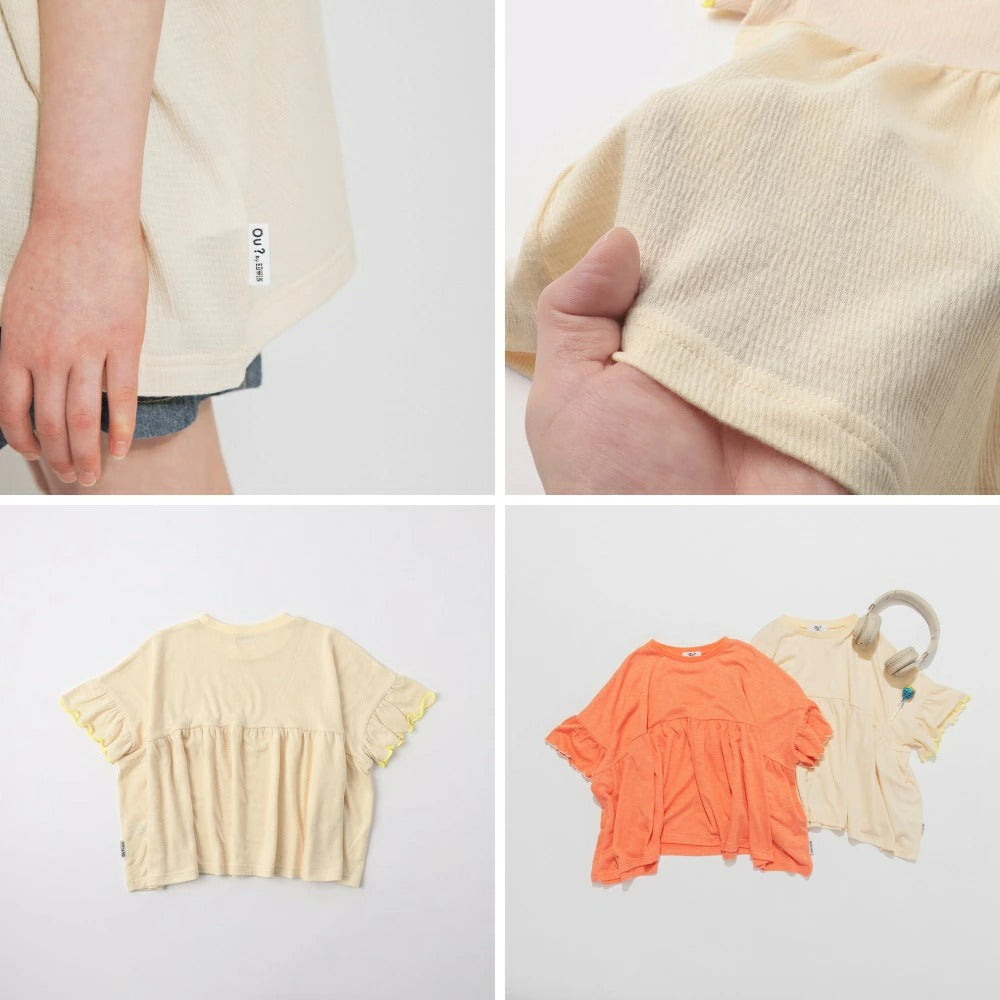 日本童裝 Branshes【Ou? by EDWIN】寬鬆上衣 90-150cm 女童款 夏季 TOPS