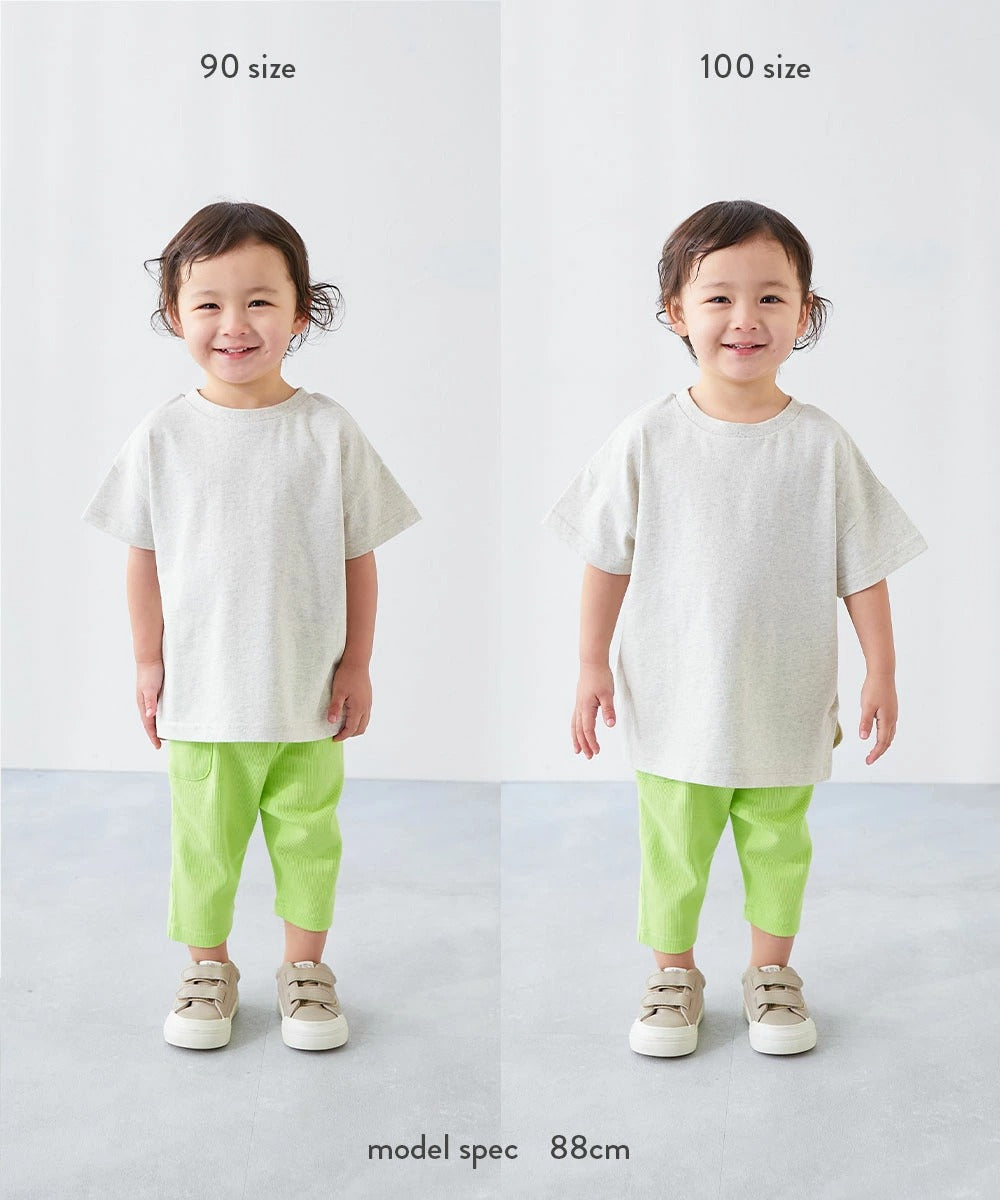 日本童裝 dev!rock 2Way 前後兩著 方便孩子自己換衣服 色彩印花短袖上衣 80-130cm 男童款/女童款 TOPS 夏季