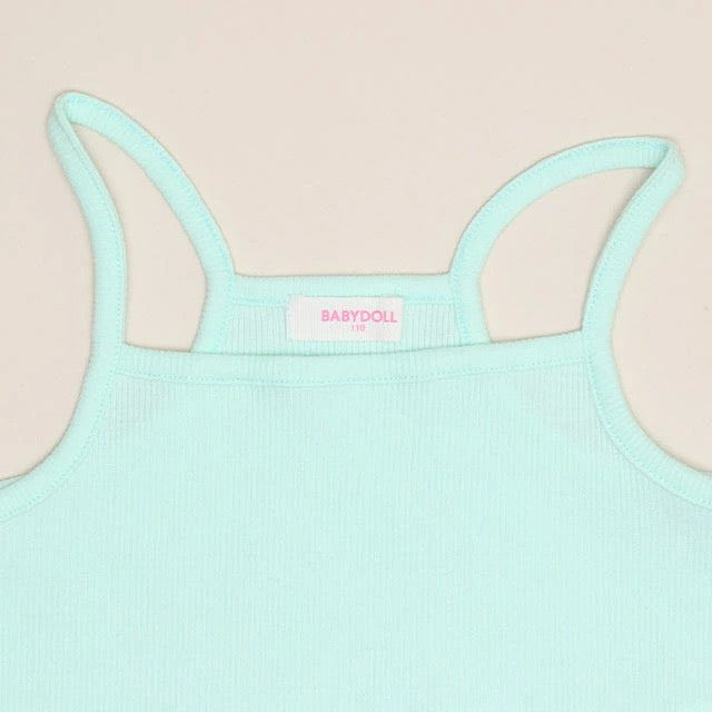 日本童裝 BDL 愛心上衣及吊帶上衣套裝 90-140cm 女童款 夏季 TOPS