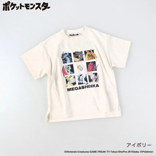 日本童裝 Branshes x Pokemon 印花上衣 100-150cm 女童款 夏季 TOPS