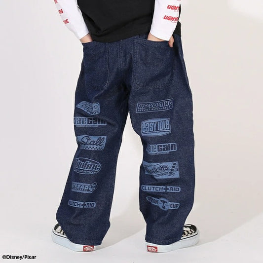 日本童裝 BDL x Disney Cars牛仔長褲 90-130cm 男童款 夏季 PANTS