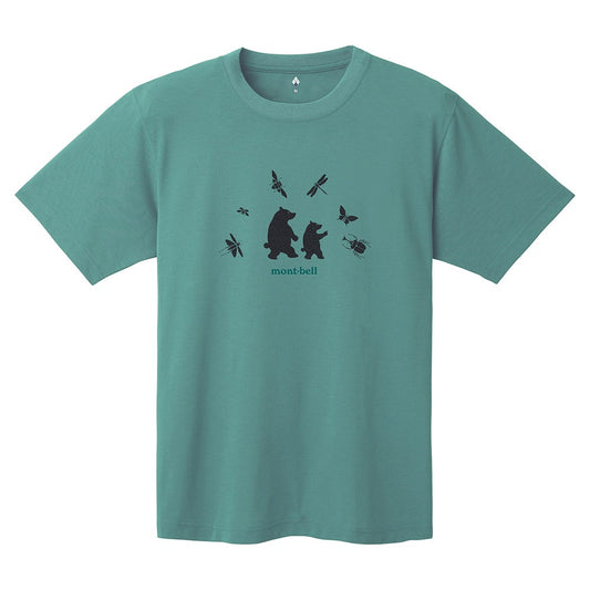 日本童裝 mont-bell 防UV/速乾系列/透氣 昆蟲狩獵T恤 XS-XXL 親子裝 夏季 TOPS