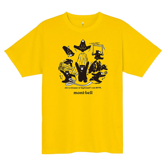 日本童裝 mont-bell 防UV/速乾系列/透氣 森林體操T恤 XS-XL 親子裝 夏季 TOPS