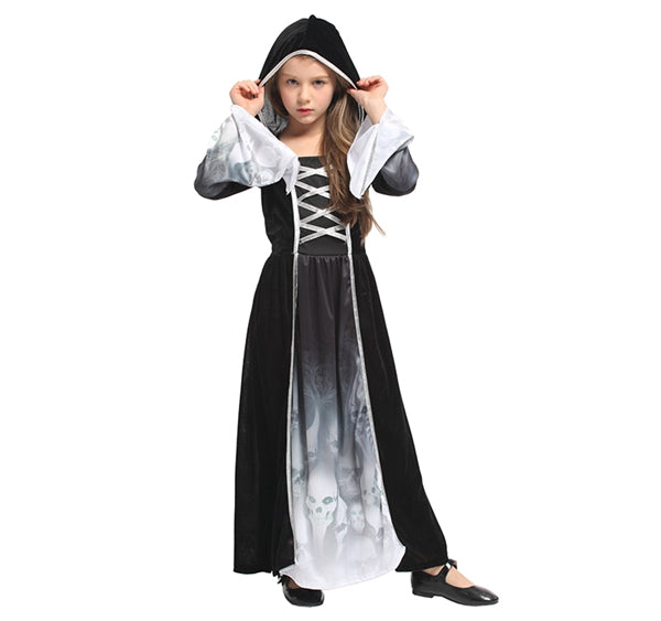 Japanese direct delivery little witch 110-140cm girls Halloween cosplay costume Halloween ghost special