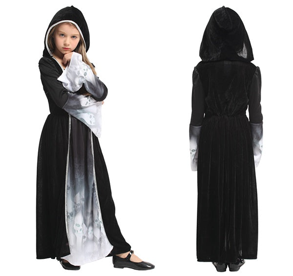 Japanese direct delivery little witch 110-140cm girls Halloween cosplay costume Halloween ghost special