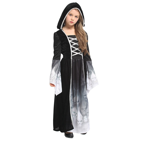 Japanese direct delivery little witch 110-140cm girls Halloween cosplay costume Halloween ghost special