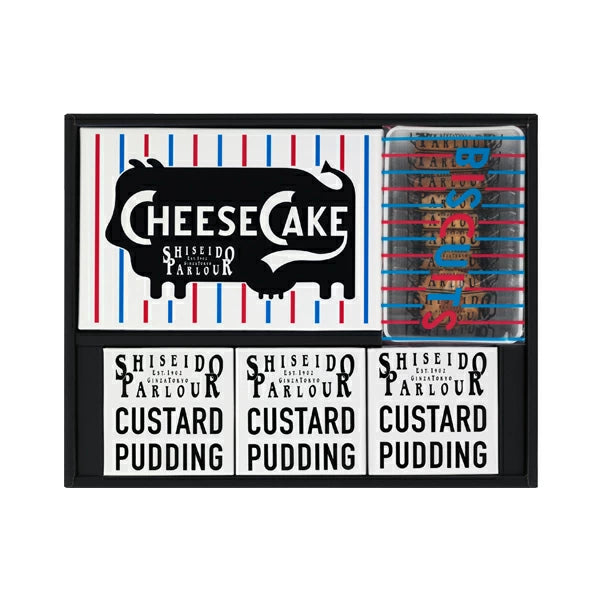 日本直送東京 銀座 資生堂 曲奇蛋糕布丁禮盒 聖誕快樂特輯 新年行運發財特輯 Christmas Happy New Year 馬年 限定手信