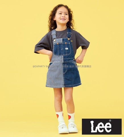 日本童裝 Lee 牛仔吊帶連身裙 110-120cm 男童款/女童款 夏季 DRESSES