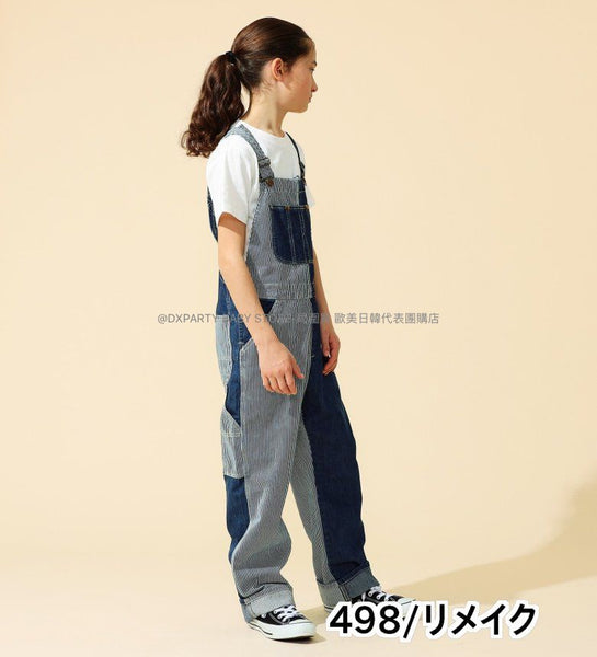 日本童裝 Lee 牛仔工人連體褲 130-160cm 男童款/女童款 夏季 Jumpsite