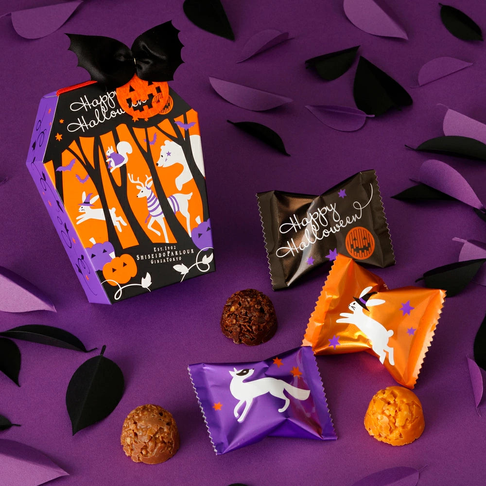 日本直送 資生堂PARLOUR Halloween朱古力脆脆 5個 中秋節/萬聖節 限定手信