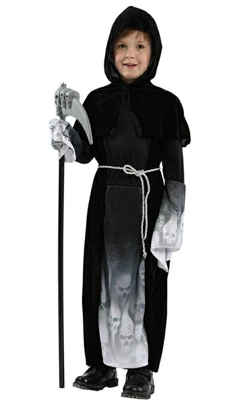 日本直送 死神 110-140cm 男童款 萬聖節 Cosplay服裝 Halloween攪鬼特輯