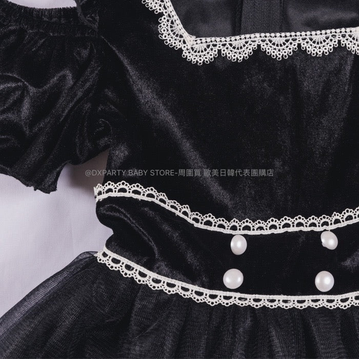 日本直送 黑貓 120-140cm 女童款 萬聖節 Cosplay服裝 Halloween攪鬼特輯 AAA