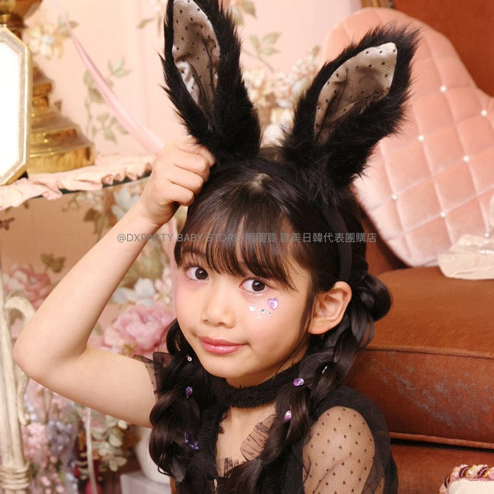 日本直送 黑兔 120-140cm 女童款 萬聖節 Cosplay服裝 Halloween攪鬼特輯 AAA