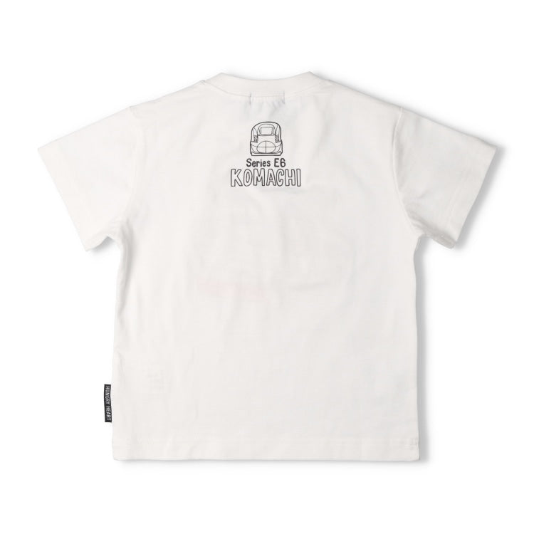 Moujonjon Hungry Heart JR Shinkansen Top (90-130cm) for Boys (Summer TOPS) (Railway Series)