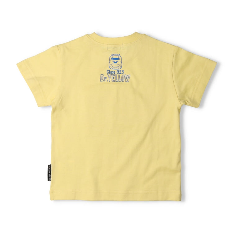 Moujonjon Hungry Heart JR Shinkansen Top (90-130cm) for Boys (Summer TOPS) (Railway Series)
