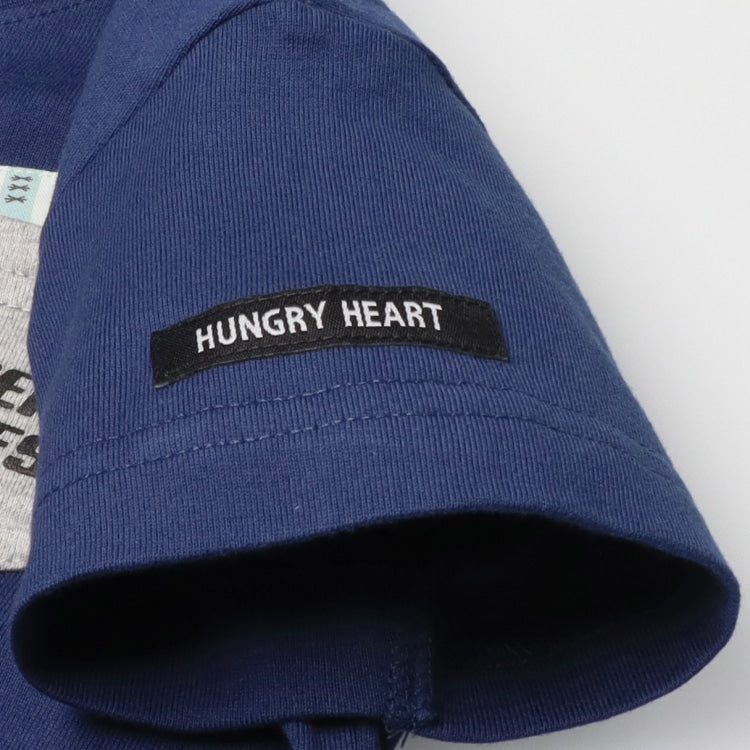 Moujonjon Hungry Heart JR Shinkansen Top (90-130cm) for Boys (Summer TOPS) (Railway Series)