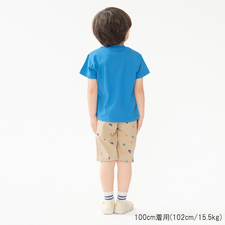 Moujonjon Hungry Heart JR Shinkansen Luminous Print Top (90-130cm/ML) for Boys and Adults (Summer TOPS Railway Series)
