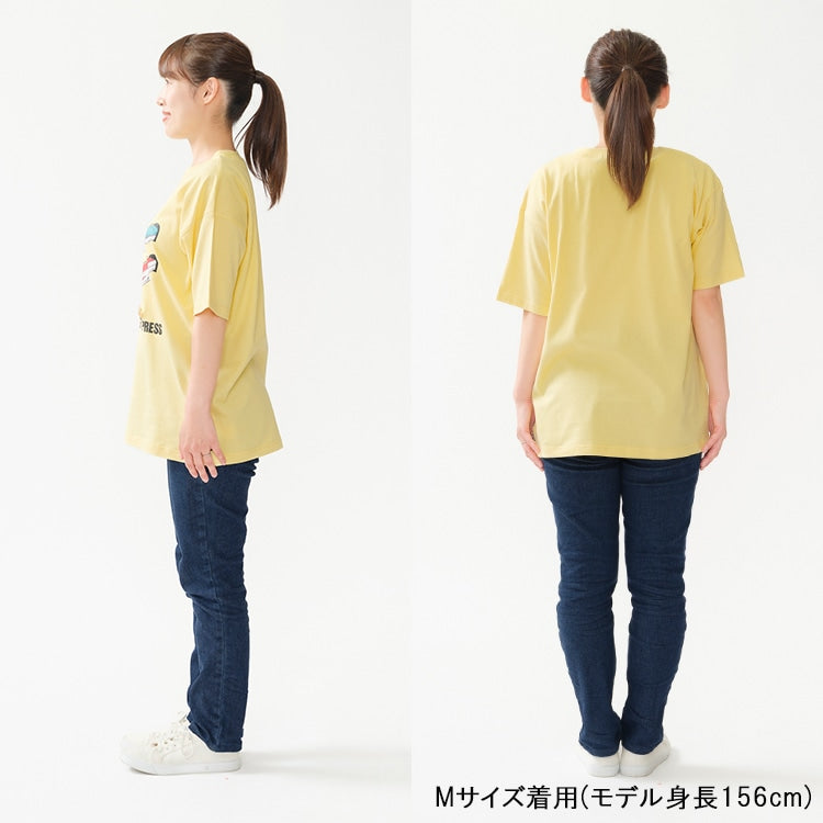 Moujonjon Hungry Heart JR Shinkansen Tops (90-130cm/ML) for Boys and Adults (Summer TOPS)