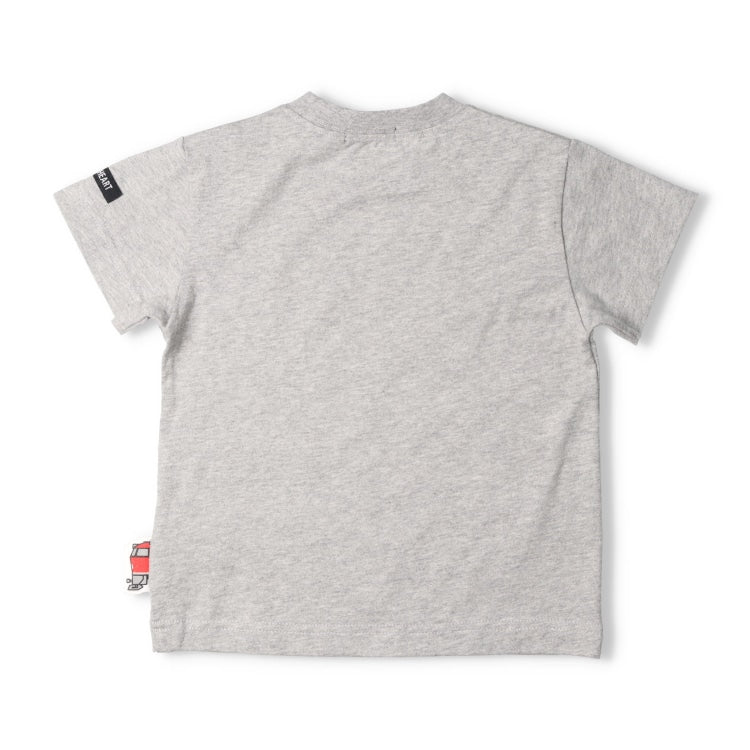 Moujonjon Hungry Heart JR Freight Train Top (90-130cm) for Boys (Summer TOPS) (Railway Series)