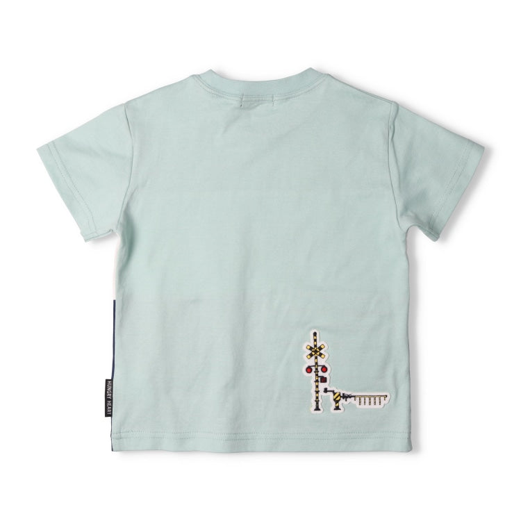 Moujonjon Hungry Heart Hankyu Train Top (90-130cm) for Boys (Summer TOPS Railway Series)