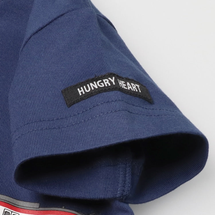 Moujonjon Hungry Heart Keikyu Electric Railway Train Top (90-130cm) for Boys (Summer TOPS, Railway Series)