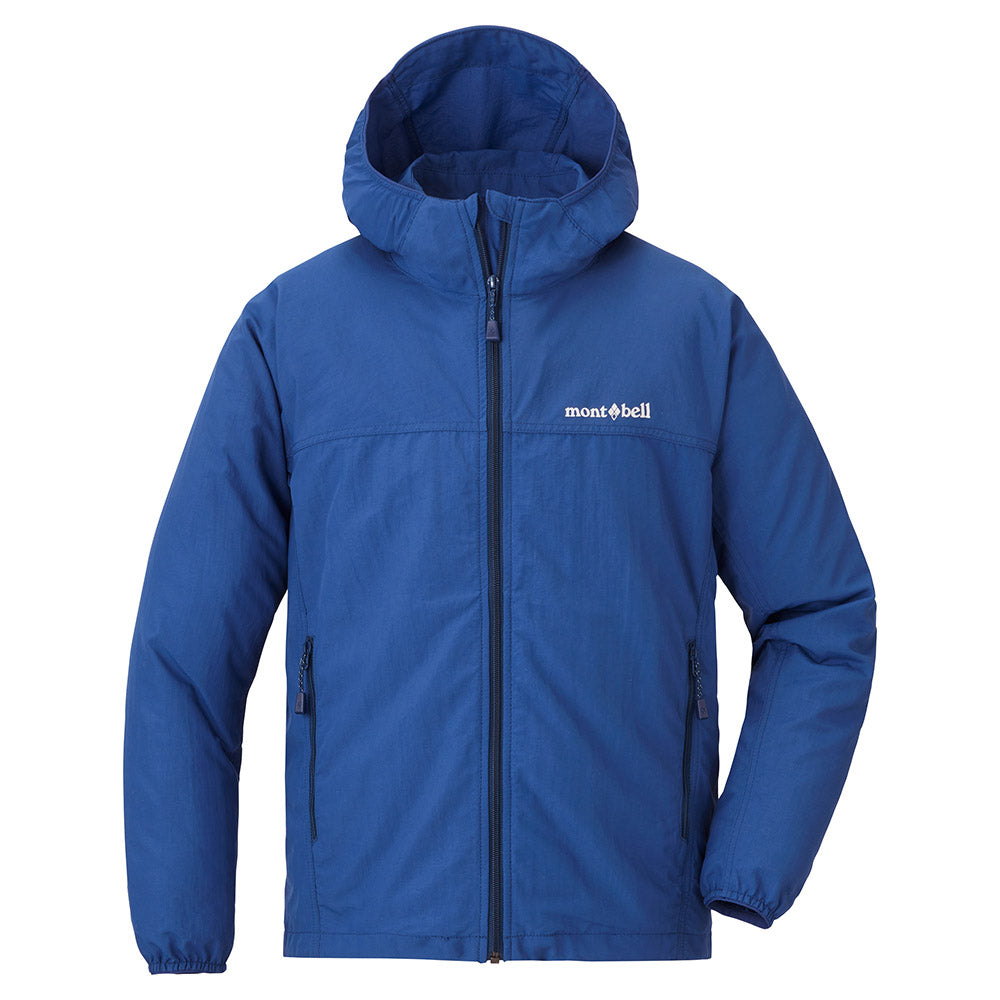 Japanese children's clothing mont-bell windproof/waterproof series hooded zipper jacket 130-160cm boys'/girls' four seasons OUTERWEAR