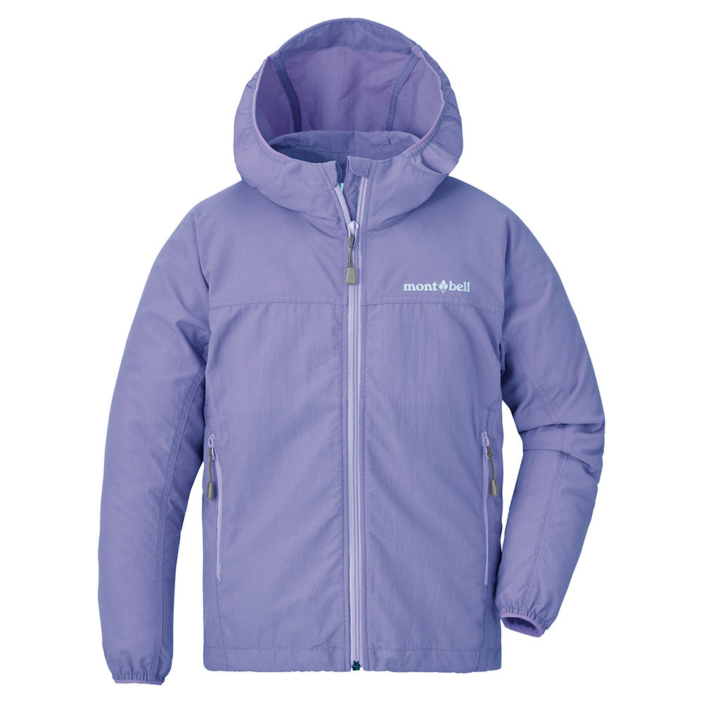 Japanese children's clothing mont-bell windproof/waterproof series hooded zip-up jacket 100-120cm boys'/girls' four seasons OUTERWEAR