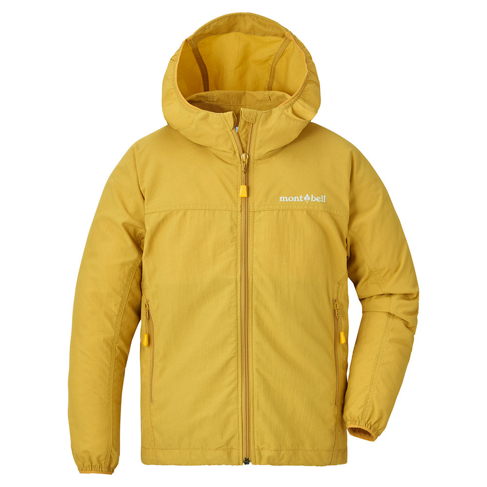Japanese children's clothing mont-bell windproof/waterproof series hooded zip-up jacket 100-120cm boys'/girls' four seasons OUTERWEAR