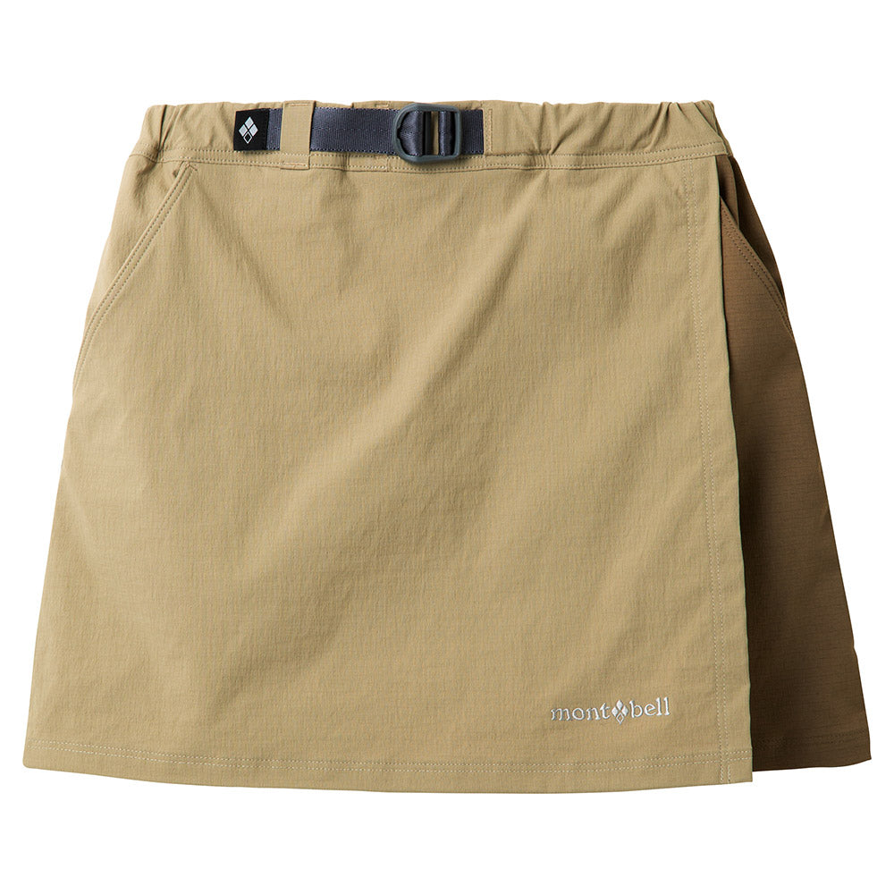 Japanese children's clothing mont-bell waterproof / elastic / lightweight mountain sports skirt pants 130-160cm girls' four seasons SKIRTS PANTS