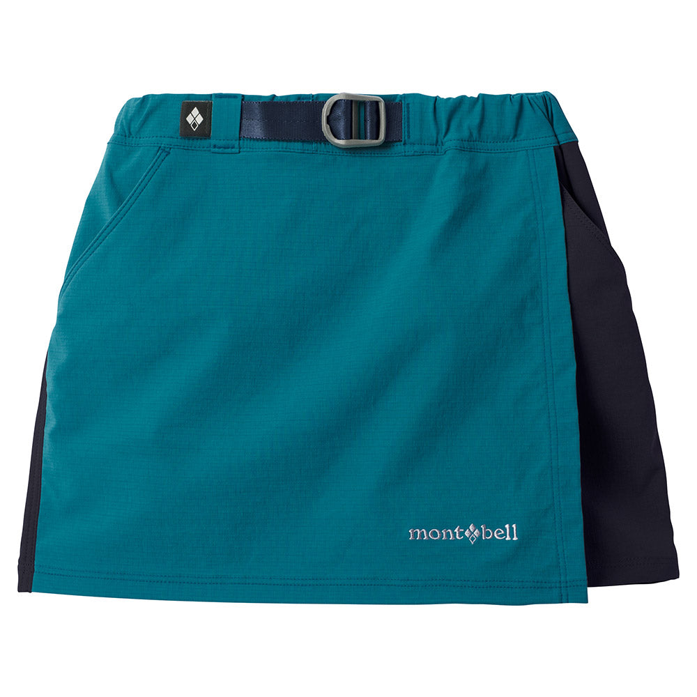 Japanese children's clothing mont-bell waterproof / elastic / lightweight mountain sports skirt pants 100-120cm girls' four seasons SKIRTS PANTS