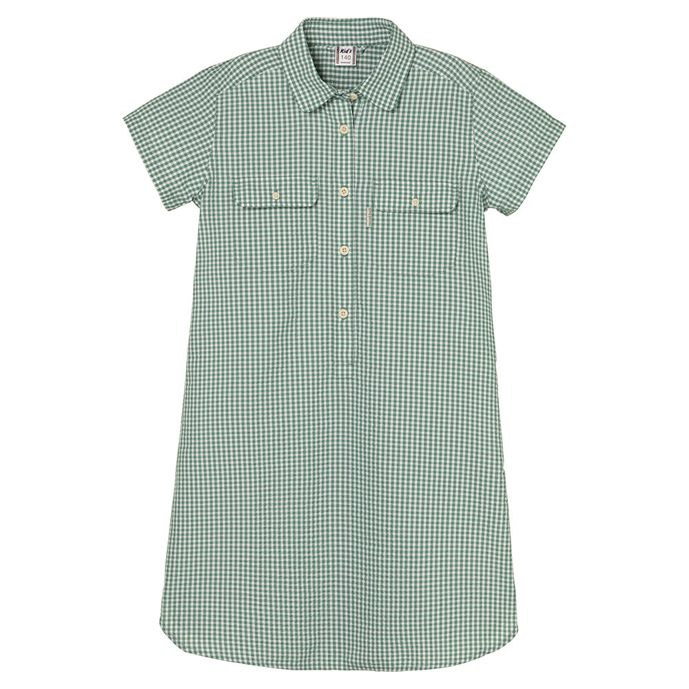 Japanese children's clothing mont-bell UV protection / quick-drying series shirt dress 130-160cm girls summer dresses