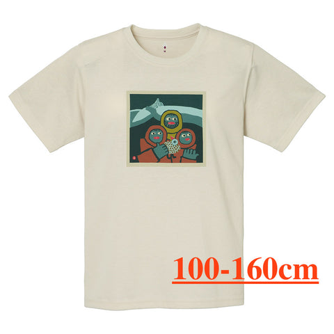 日本童裝 mont-bell 防UV/吸水速乾/抑制氣味 遙遠的山上衣 100-160cm/XS-XL 大人款/男童款/女童款 夏季