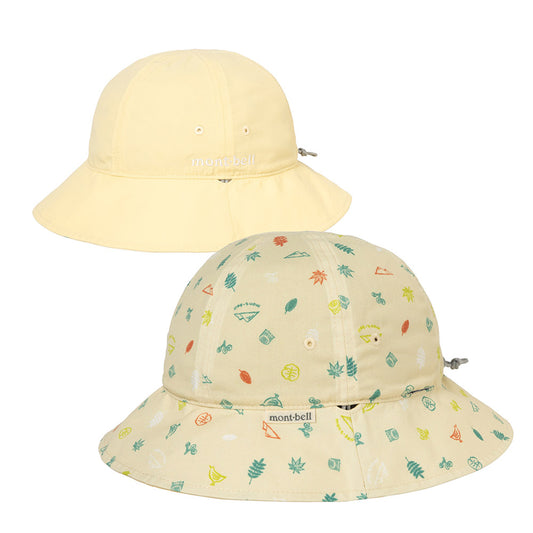 日本直送 mont-bell 防UV/吸水速乾/雙面兩用 2Way 漁夫帽 51-54cm 夏季 帽系列