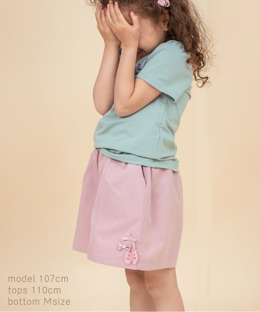 Japanese children's clothing panpantutu bow skirt pants 95-140cm girls summer PANTS