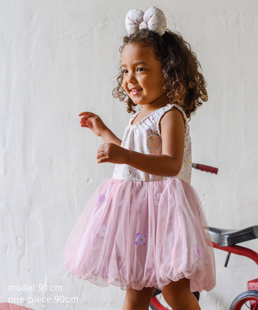 Japanese children's clothing panpantutu x Sanrio Hello Kitty bubble vest dress 80-150cm girls' summer dresses