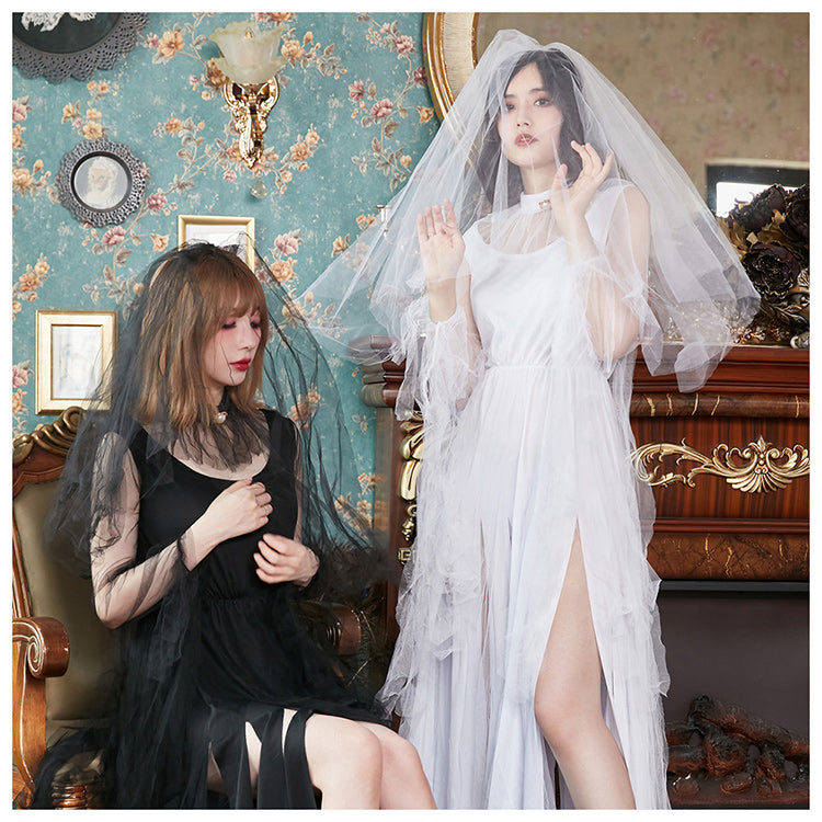 日本直送 鬼新娘 M-XL 大人款 萬聖節 Cosplay服裝 Halloween攪鬼特輯