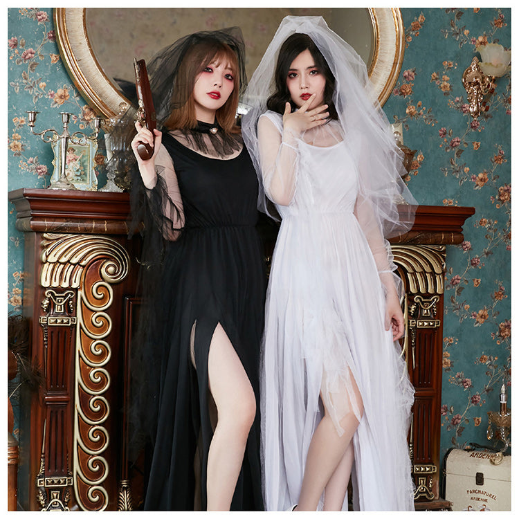 日本直送 鬼新娘 M-XL 大人款 萬聖節 Cosplay服裝 Halloween攪鬼特輯