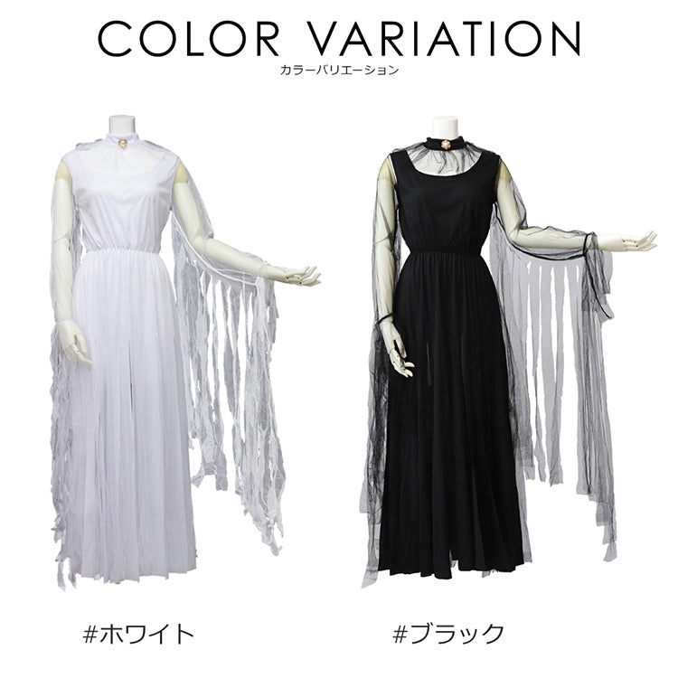 日本直送 鬼新娘 M-XL 大人款 萬聖節 Cosplay服裝 Halloween攪鬼特輯