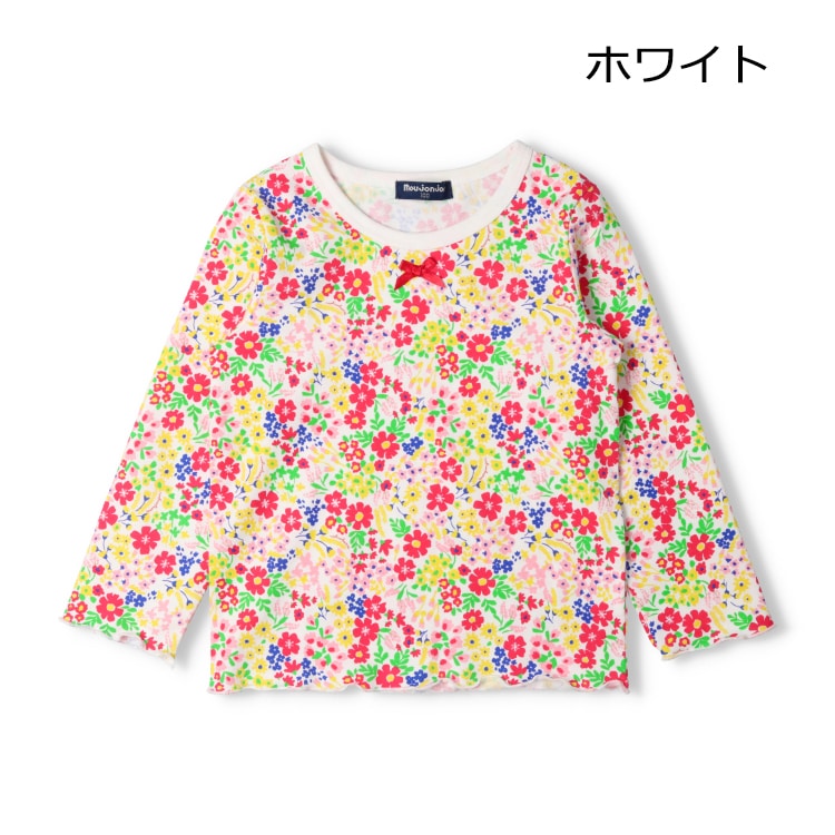 Japanese Moujonjon Floral Tops 80-140cm Girls Summer TOPS