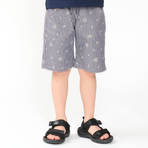 日本童裝 Moujonjon 條紋休閒短褲 90-140cm 男童款 夏季 PANTS