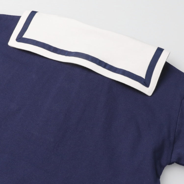 Japanese Moujonjon Sailor-Style Tops (80-120cm) for Boys (Summer)