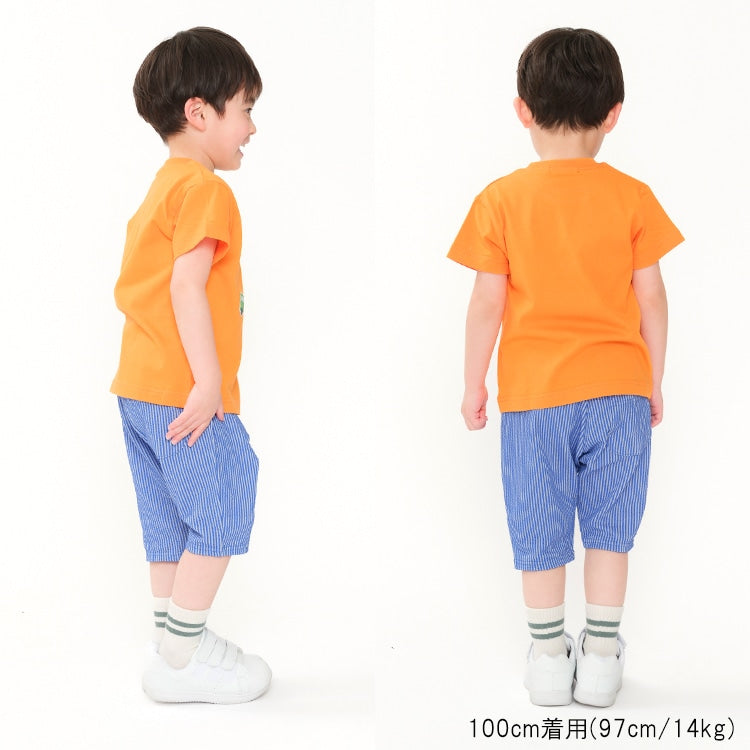 Moujonjon Japanese children's clothing short-sleeved top 80-120cm boys' summer TOPS