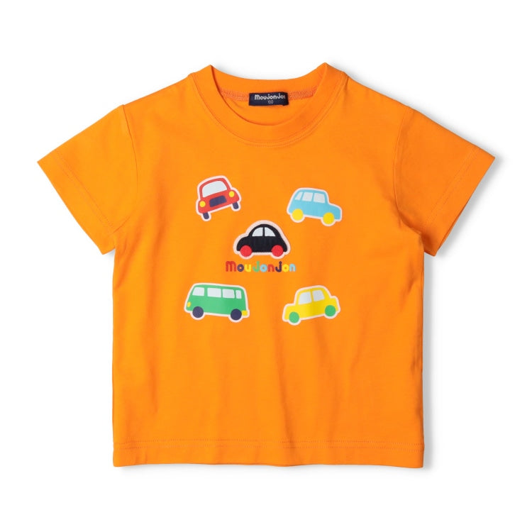 Moujonjon Japanese children's clothing short-sleeved top 80-120cm boys' summer TOPS